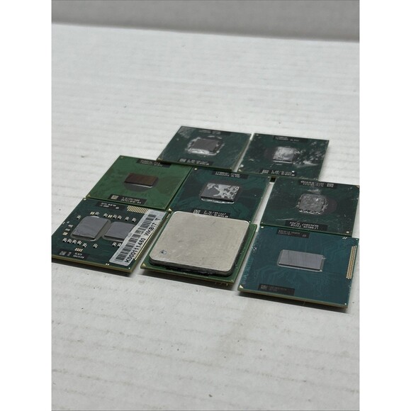 Lot of 8 Intel CPUs - 400, 533, 667, i3-380M, Pentium 4 - Picture 2 of 8